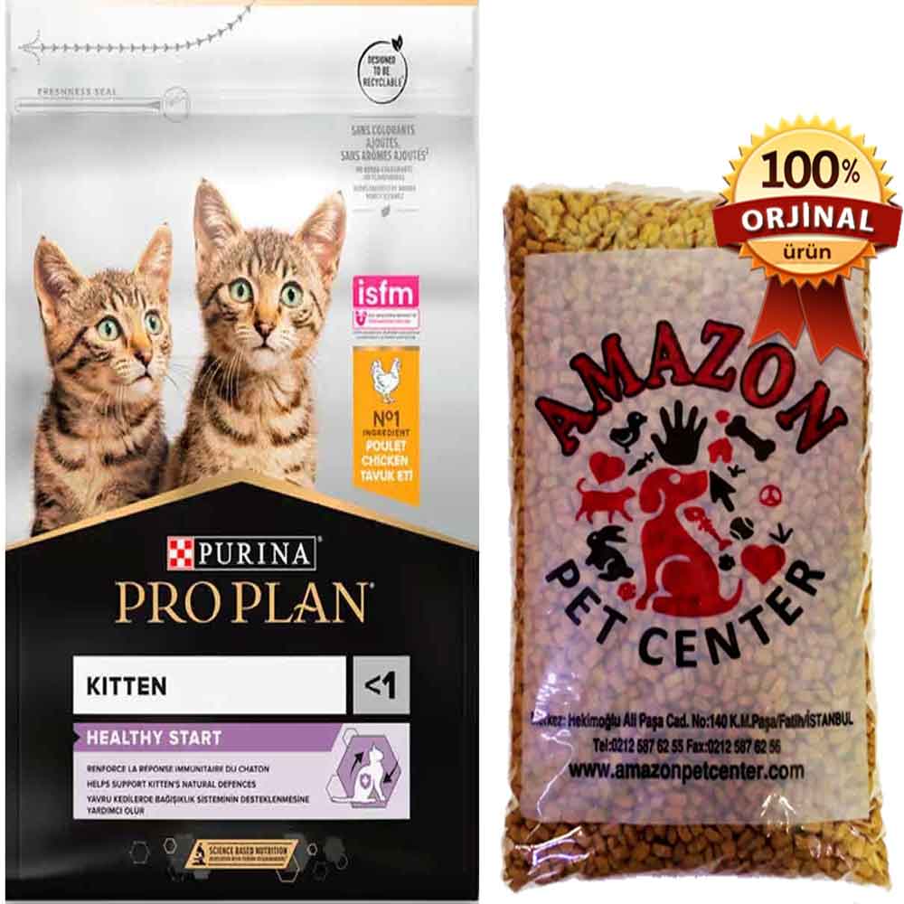 Pro Plan Junior Tavuklu Yavru Kedi Maması Açık 1 Kg